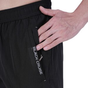 Regular | Men | Inside Pocket | Track Pants | Black