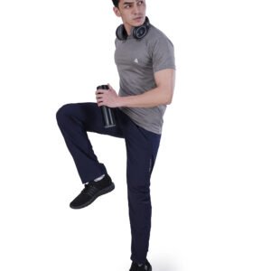 Self Evolution | Men | Confidence | Solid Track Pants | Blue
