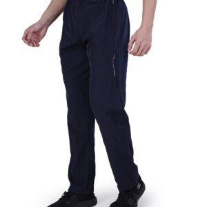 Men | Self Evolution Confidence | Solid Track Pants | Navy Blue